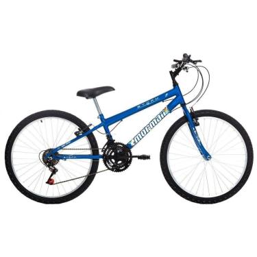 Imagem de Bicicleta Storm Mtb Aro 24 Quadro Aço 18 Marchas Azul Alanya Mormaii