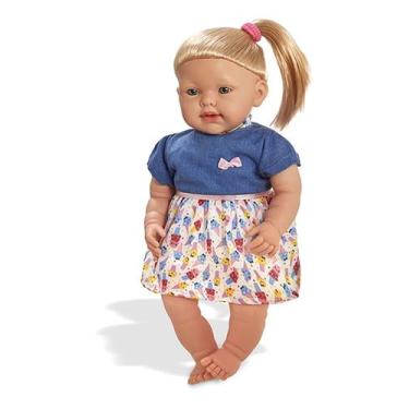 Imagem de Boneca Bebê Papinha Coleção Quero Ser Mamãe - Pupee