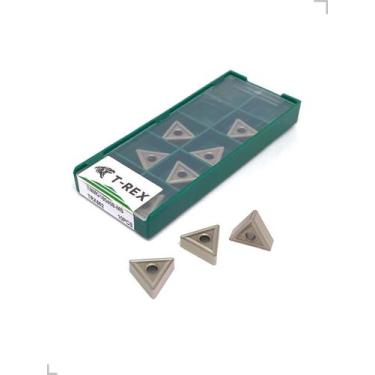 Imagem de Pastilha Inserto Tnmg 160408 R 0,8 Titânio Nano Polido Inox - T-Rex