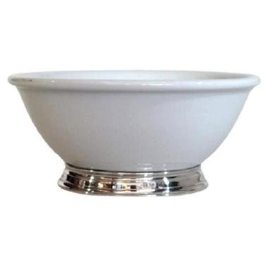 Imagem de Saladeira média de porcelana com base de Estanho John Somers, Ø19cm - 