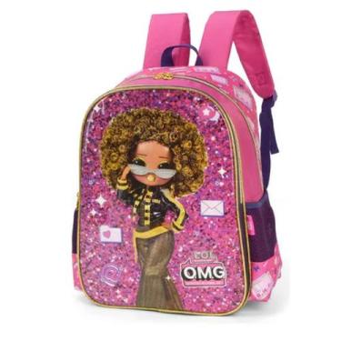 Imagem de Mochila Infantil Escolar de Costas Lol SurpriseLuxcel - LUXCELL, Roxo