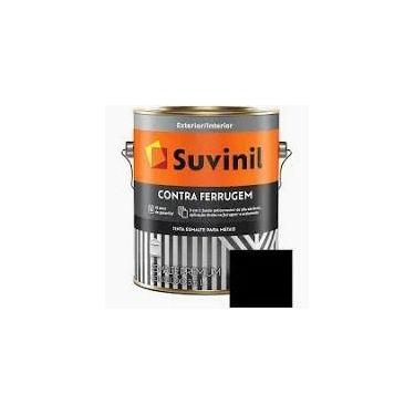 Imagem de Esmalte sint brilhante contra ferrugem preto 3,6l suvinil