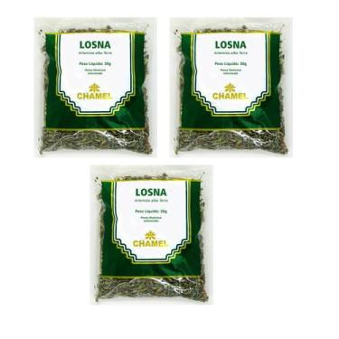 Imagem de Chá Losna Natural Kit 3 Pacotes Chamel
