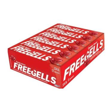 Imagem de Drops Freegells Cereja C/ 12 unidades - Riclan