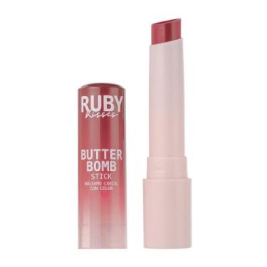 Imagem de Gloss Stick Butter Bomb - Ruby Kisses Cor:Merlot, Merlot