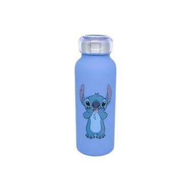 Imagem de Garrafa Stitch Disney Térmica Bubble Rosca Inox 500ML Água Escritório 
