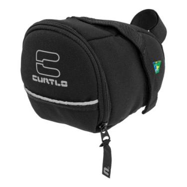 Imagem de Bolsa De Selim Curtlo SP I 0,5 Litros Preto MTB Speed Urbano, Preto