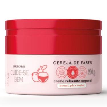 Imagem de Creme Relaxante Corporal Cuide-se Bem Cereja De Fases 200g - O Boticár