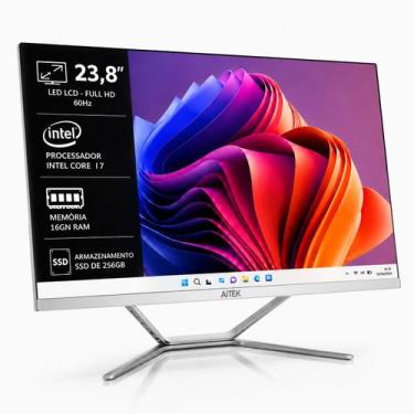 Imagem de Computador All in One 23,8 i7 16GB SSD 1TB Full HD WiFi HDMI AIO2479 H
