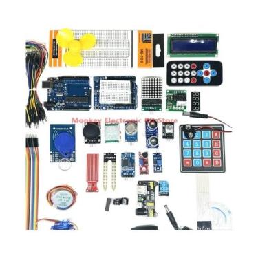 Imagem de Kit De Eletrônica Para Iniciantes Para Programação De Placa R3, Projet