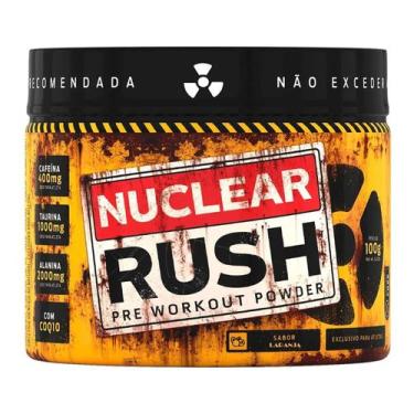Imagem de Nuclear Rush Pre Workout Powder - 100g Laranja - BodyAction - Body Act