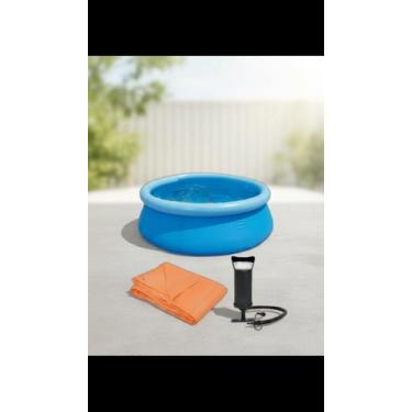 Imagem de Piscina Inflável Redonda 1000l + Bomba + Reparo - Congratulations Stor