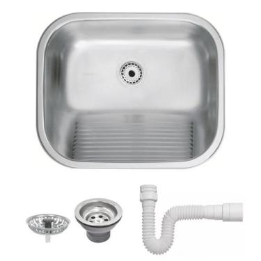 Imagem de Tanque Tramontina 50x40 Hera Prime 34 L em Aço Inox Acetinado 50x40 Vá