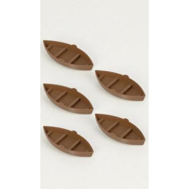 Imagem de Kit 5 Mini Barcos Plástico para Maquetes Diorama - Congratulations Sto