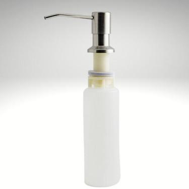 Imagem de Dosador Dispenser Detergente Sabonete Liquido 350ml Escovado - LOJASAR
