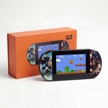 Imagem de Mini Console Videogame Game Q3 Retrô Compacto para TV HDMI - Não Decla