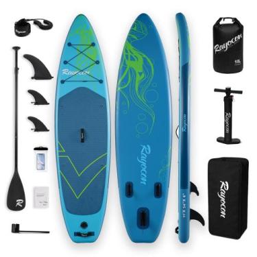 Imagem de Prancha de Stand Up Paddle RAYOCON 340 cm UltraEstável 450 lb (204 kg)