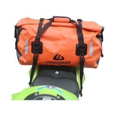 Imagem de Bolsa Refletiva Universal Para Banco Traseiro De Moto, Bagagem Seca Pa