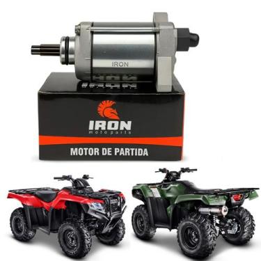 Imagem de Motor arranque partida honda trx 420 fourtrax 2008-2025 iron