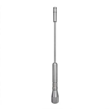 Imagem de Haste Antena Teto Cromada Universal Alumínio Metal Rosca M5 M6 Esporti