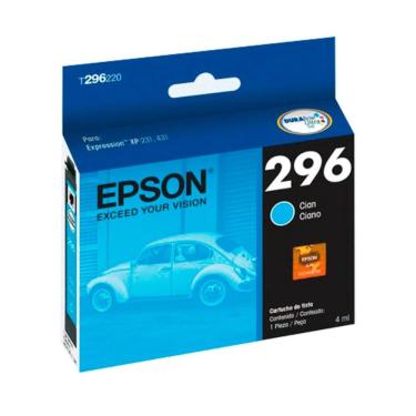 Imagem de Cartucho Epson 296 Original Ciano para impressora Expression XP441