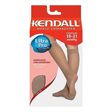 Imagem de Meia 3/4 Com Ponteira Kendall Media Compressão 1671 Tamanho:P;Cor:Mel