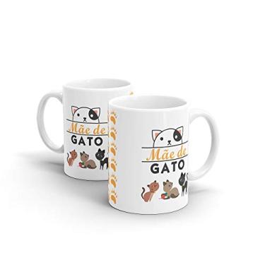 Imagem de Caneca Cerâmica Mãe de Gato