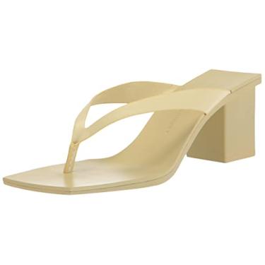 Imagem de Chinese Laundry Sandália feminina de salto Marna, Verde limão, 36