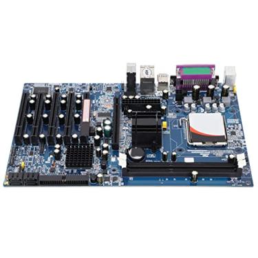 Imagem de Placa-mãe de mesa com 5 portas PCI com capacitor estável com filtragem de pinos VGA LPT COM porta serial G41 Lga775 placa-mãe, suporta 2 x DDR3, 4 x porta de disco rígido SATA