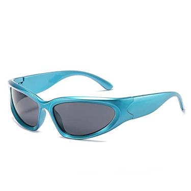 Imagem de Óculos de sol polarizados femininos masculinos design espelho esportivo de luxo vintage unissex óculos de sol masculinos drivers óculos uv400, estilo A,17, como imagem