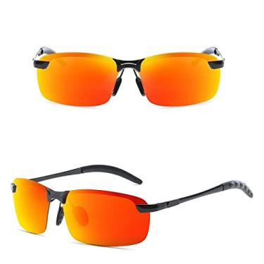 Imagem de Óculos de sol polarizados de luxo para homens, mulheres, vintage, metal, óculos de sol masculinos, óculos de sol, óculos de pesca masculinos, uv400,8, china