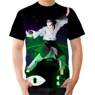 Imagem de Camisa Camiseta Neji Hyuga Ninja Konoha Byakugan Naruto - Dias No Esti