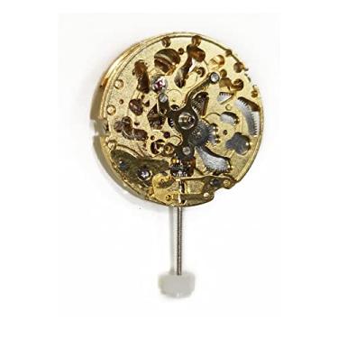 Imagem de 25,6 mm 3 ponteiros 21 joias movimento automático mecânico de esqueleto para Miyota 8N24