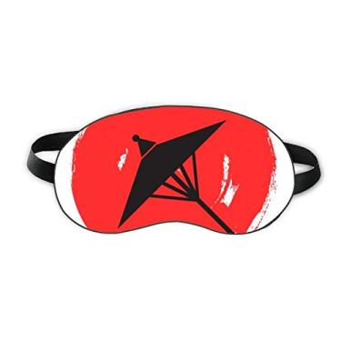 Imagem de Japan Brush Painting Ilustration Sleep Eye Shield Soft Night Blindfold Shade Cover