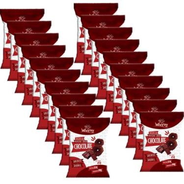 Imagem de Biscoitos fit sabor chocolate com whey protein Wheyviv 20 unidades 45g