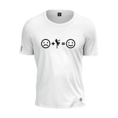 Imagem de Camiseta Emoji Muay Thai Shap Life Competidor Mma