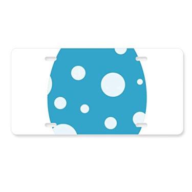 Imagem de DIYthinker Placa de licença de ovos para decoração de ovos de religião da Páscoa em aço inoxidável
