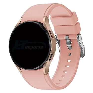 Imagem de Pulseira Classica LTIMPORTS, compativel com Galaxy Watch 6 - Galaxy Watch 6 Classic - Galaxy Watch 5 - Galaxy Watch 5 Pro - Galaxy Watch 4 Classic (Rose)