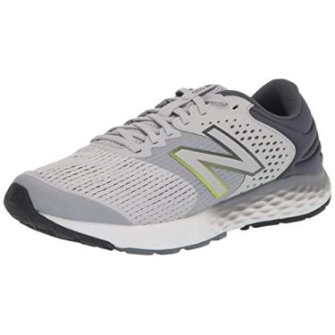 Imagem de New Balance Tênis de corrida masculino 520 V7, Cinza/Cinza/Hilite, 10 X-Wide