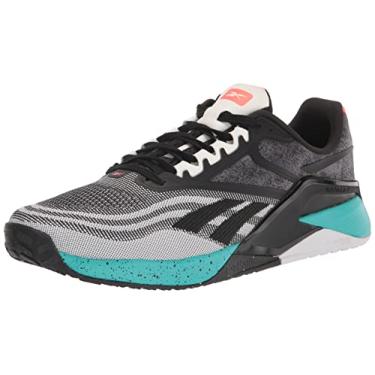 Imagem de Reebok Tênis masculino Nano X2 Cross Trainer, Preto/branco/cinza puro, 8.5