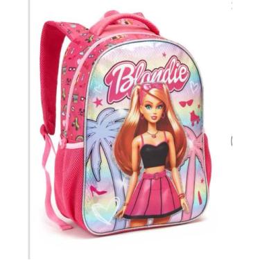 Imagem de Mochila princessa barbie holografica escolar menina - SEANITE