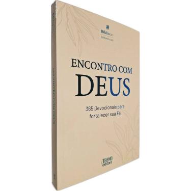Imagem de Devocional Encontro Com Deus: 365 Devocionais Para Fortalecer Sua Fé Bíbliaon