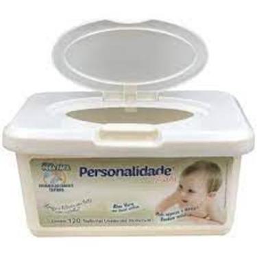 Imagem de Toalhinha Umedecidas Personalidade Estojo  C/120 Unidades