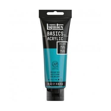 Imagem de Tinta Acrílica Liquitex Basics 118ml 570 Brilliant Blue