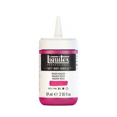Imagem de Tinta acrílica Liquitex Soft Body 59ml S1 Medium Magenta