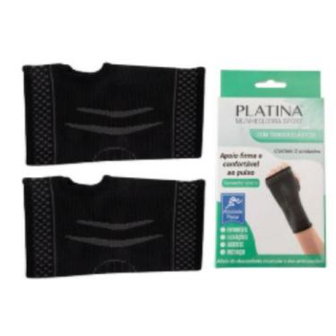 Imagem de Munhequeira Para Tendinite Órtese Elástica Punho Pulso Ler Atividade F