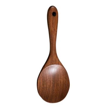 Imagem de ＫＬＫＣＭＳ Colher de arroz utensílios de cozinha estilo japonês ferramentas de madeira casa, Colher de Arroz