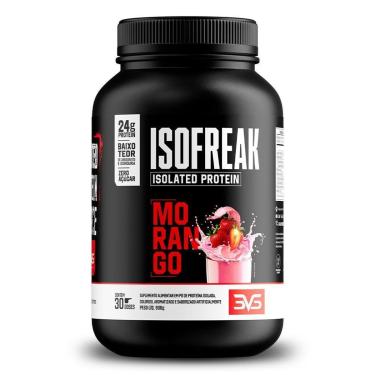 Imagem de Whey Isolado Isofreak 900g Sabor Morango 3VS Nutrition-Unissex