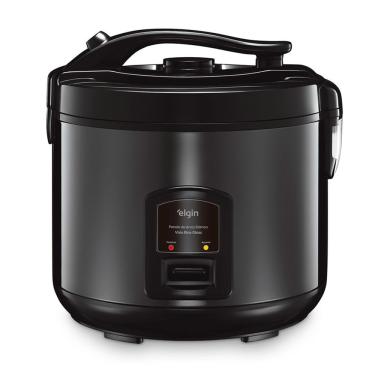 Imagem de Panela Elétrica de Arroz Visio Rice Glass 10 Xícaras 700W Preta com Tampa de Vidro e Acessórios