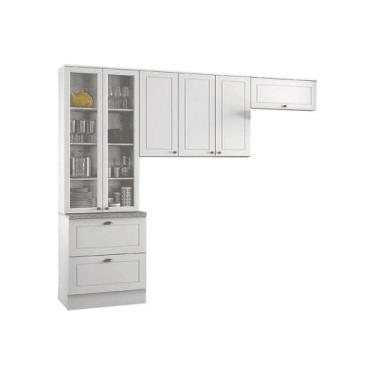 Imagem de Kit de Cozinha Modulada 3 Peças Americana (2 Armários + 1 Paneleiro) C